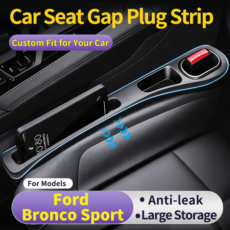 Car Accessories Essentials - แถบปิดช่องว่างในรถยนต์สำหรับฟอร์ด บรองโก สปอร์ต 2 ชิ้น แถบปิดรอยต่อป้องกันการรั่วซึม