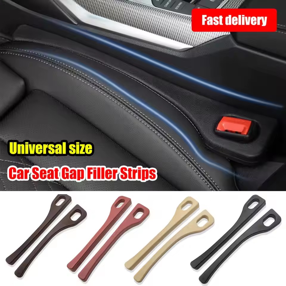 Car Accessories Hanging - แผ่นปิดช่องว่างเบาะรถยนต์ ป้องกันการรั่วซึม ใช้ได้กับรถยนต์ทุกรุ่น พร้อมช่องใส่ของ