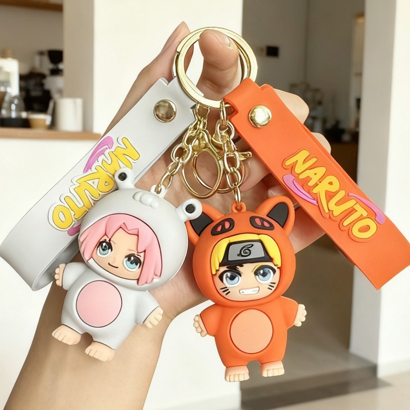 Car Accessories Hanging - พวงกุญแจการ์ตูนใหม่ นารูโตะ รุ่น Q-เวอร์ชัน ตัวละครอนิเมะ คาคาชิ