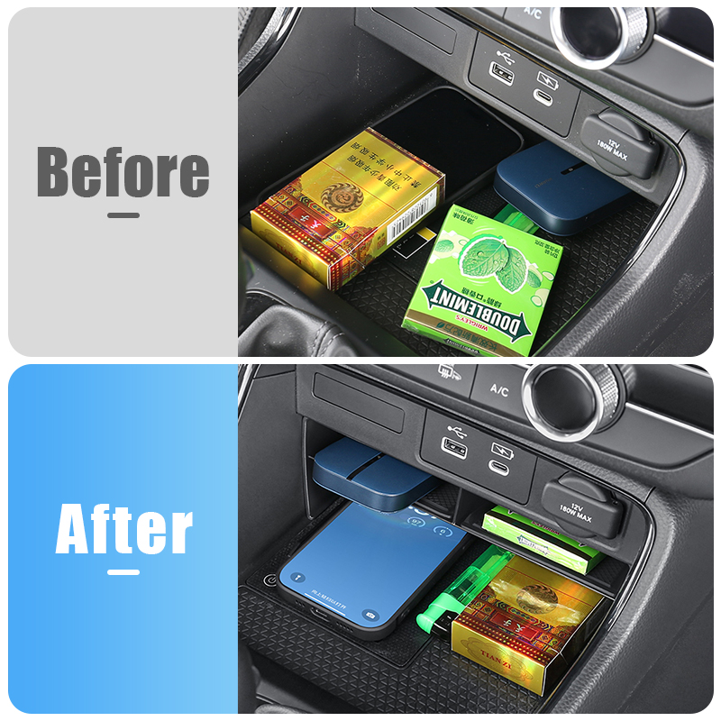 คอนโซลกลางรถคอนโซลจัดเก็บกล่อง - Car Accessories Essentials บทวิจารณ์และราคา