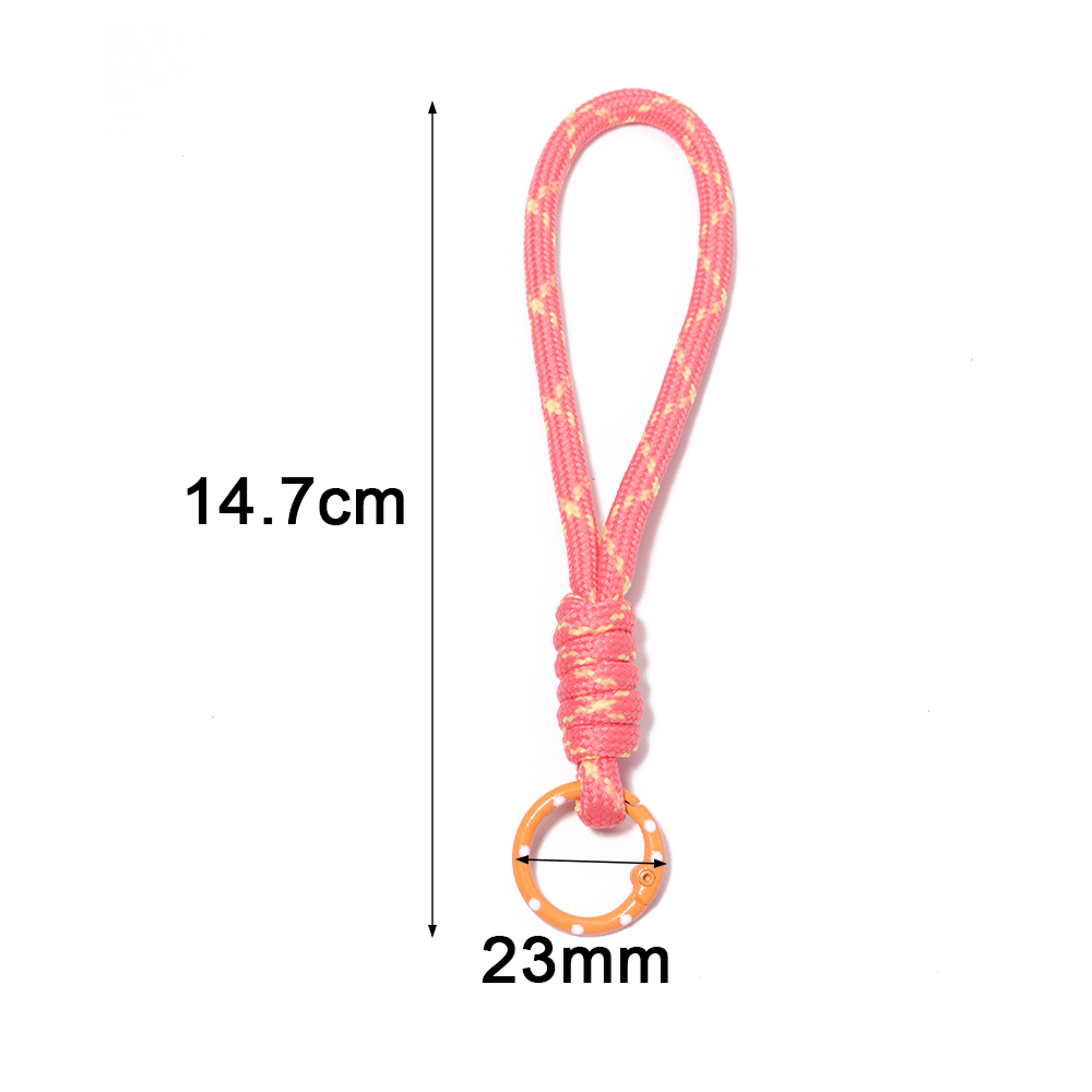 5 ชิ้น/ชุด สายคล้องกุญแจถักหลา - Car Accessories Hanging บทวิจารณ์และราคา