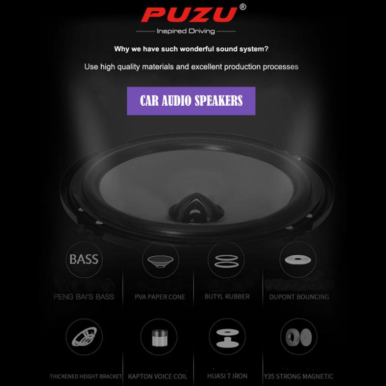 2Pcs 6.5 นิ้ว 90 วัตต์เต็มช่วง - Car Accessories Sound System บทวิจารณ์และราคา