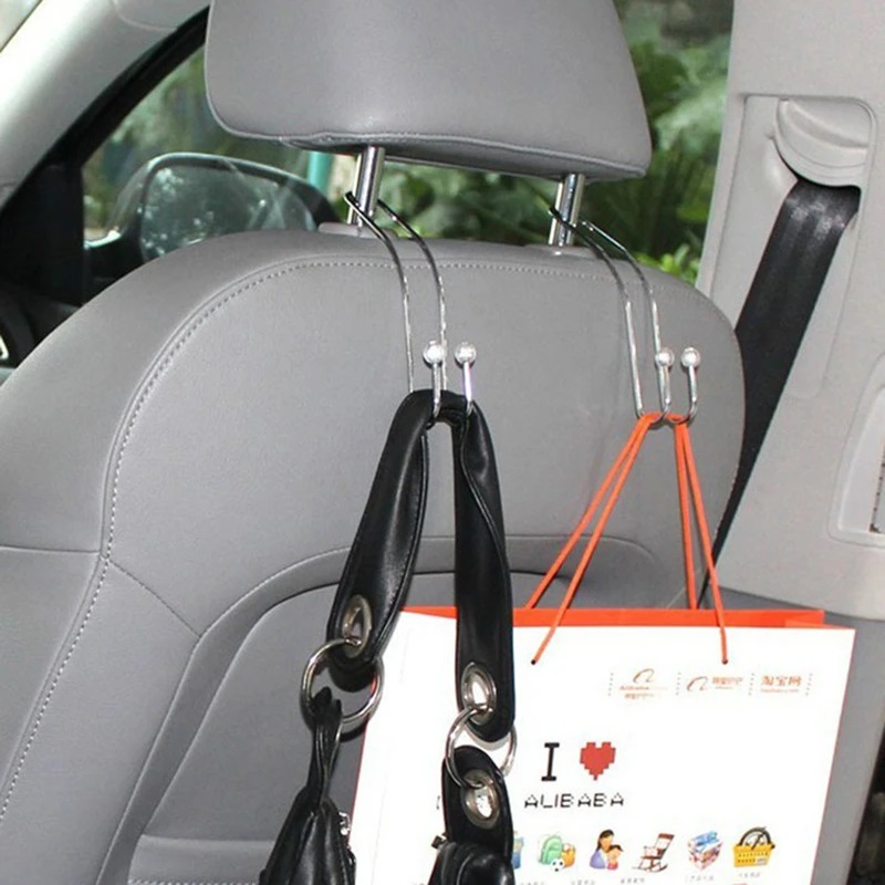 2 ชิ้น/ชุด ตะขอแขวนเบาะรถยนต์โ - Car Accessories Hanging บทวิจารณ์และราคา