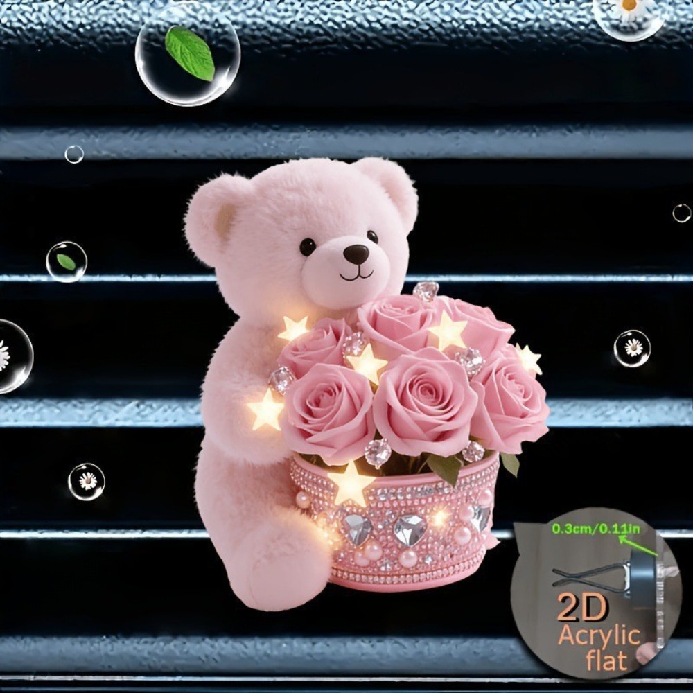 ตุ๊กตาหมีอะคริลิก 2 มิติ แบบแบ - Car Accessories Oman บทวิจารณ์และราคา