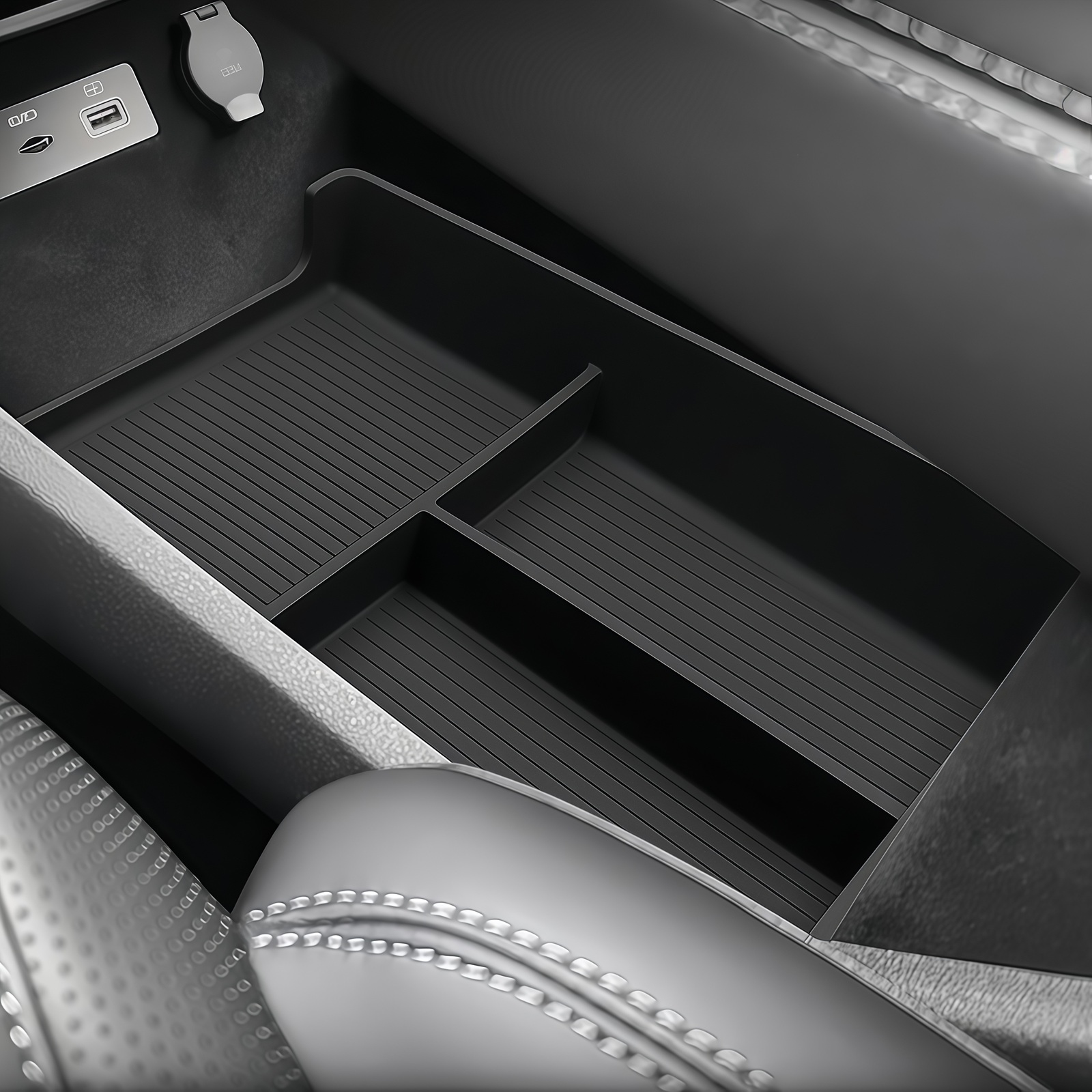 ถาดจัดเก็บของใต้คอนโซลกลางสำหร - Car Accessories Essentials บทวิจารณ์และราคา