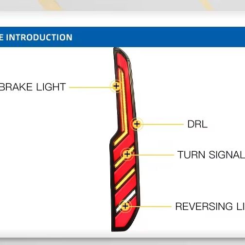 ไฟท้าย LED YU GUANG สำหรับรถฟอ - Car Accessories Rear บทวิจารณ์และราคา